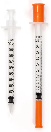 Insulin syringes